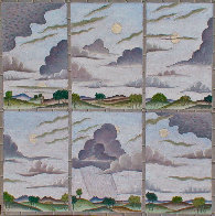 Cloud Variations 2010 36x36 Original Painting by Thomas Frederick McKnight - 0 Cloud Variations 2010 36x36 Original Painting by Thomas Frederick McKnight - 0