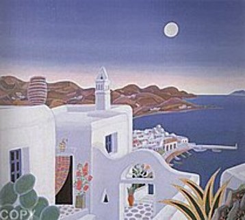 Return to Mykonos Suite of 8 1990 in Portfolio Limited Edition Print - Thomas Frederick McKnight Return to Mykonos Suite of 8 1990 in Portfolio Limited Edition Print - Thomas Frederick McKnight