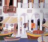 Return to Mykonos Suite of 8 Serigraphs - 1990 in Portfolio - Greece Limited Edition Print by Thomas Frederick McKnight - 5 Return to Mykonos Suite of 8 Serigraphs - 1990 in Portfolio - Greece Limited Edition Print by Thomas Frederick McKnight - 5