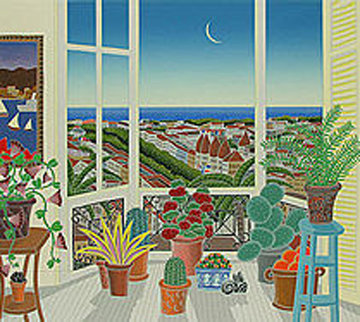 La Cote D'azur: Nice 2015 Limited Edition Print - Thomas Frederick McKnight La Cote D'azur: Nice 2015 Limited Edition Print - Thomas Frederick McKnight