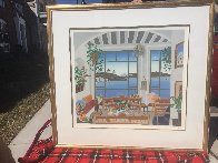 Aegean Bar 1988 Limited Edition Print by Thomas Frederick McKnight - 5 Aegean Bar 1988 Limited Edition Print by Thomas Frederick McKnight - 5