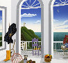 Nantucket Porch With Captain's Jacket AP 1991 - Massachusets Limited Edition Print by Thomas Frederick McKnight - 0