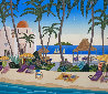 Caribbean Lagoon 1996 Huge Limited Edition Print by Thomas Frederick McKnight - 0