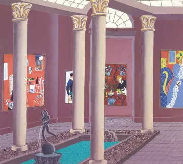 Matisse Gallery 1982 Limited Edition Print - Thomas Frederick McKnight Matisse Gallery 1982 Limited Edition Print - Thomas Frederick McKnight