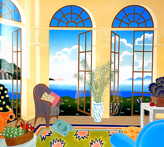 Cap Martin 1987 - France Limited Edition Print - Thomas Frederick McKnight