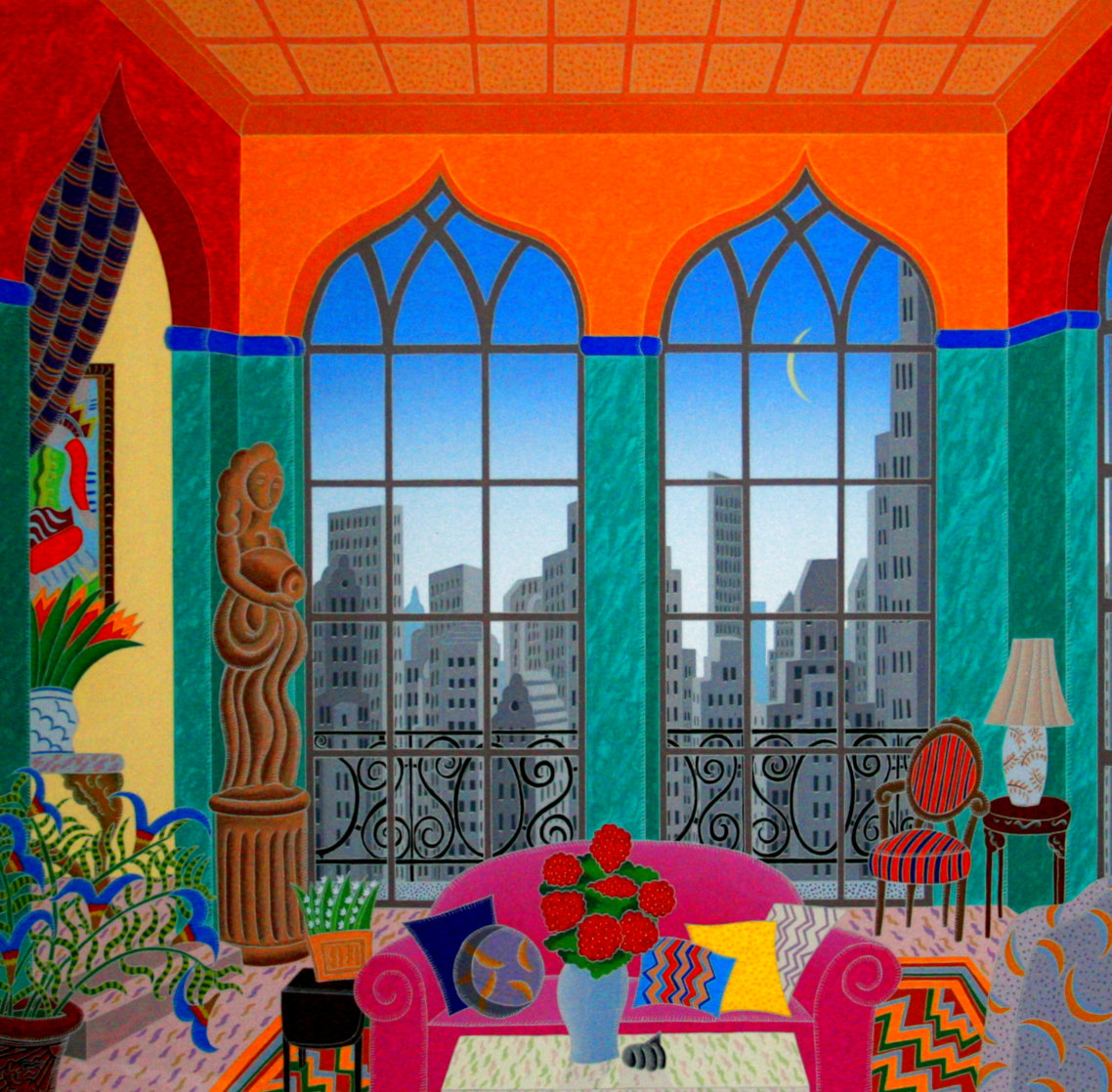 Turtle Bay 1988 Limited Edition Print by Thomas Frederick McKnight Turtle Bay 1988 Limited Edition Print by Thomas Frederick McKnight