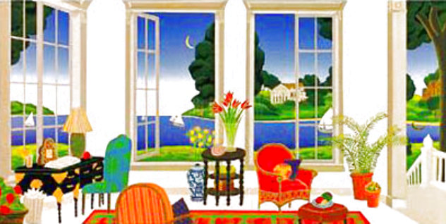 Hyannisport 1987 72x40 Huge - Mural Size Limited Edition Print by Thomas Frederick McKnight
