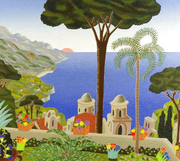 Villa Rufolo 1987 - Italy Limited Edition Print - Thomas Frederick McKnight