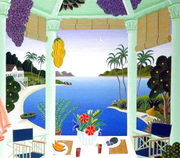 Hana Cove AP 1997 Maui, Hawaii Limited Edition Print - Thomas Frederick McKnight