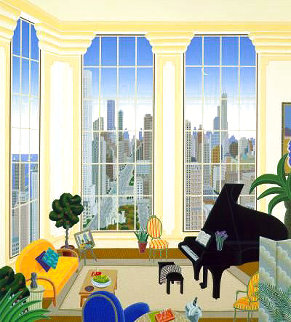 Chicago Penthouse 1996 Huge  Limited Edition Print - Thomas Frederick McKnight