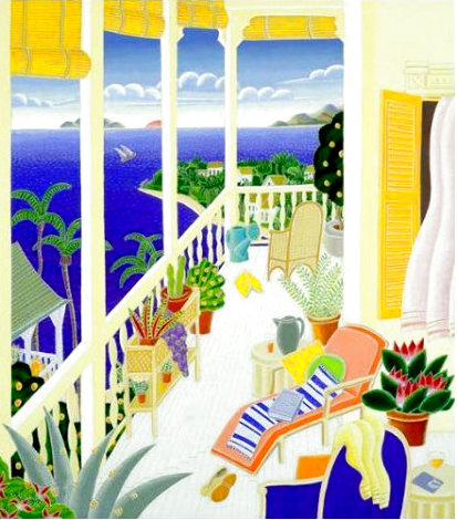 Caribbean Daydream Suite: Gustavia 1996 Limited Edition Print - Thomas Frederick McKnight