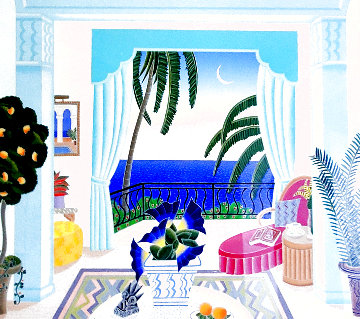 Palm Beach Suite: Lagomar 1988 Limited Edition Print - Thomas Frederick McKnight