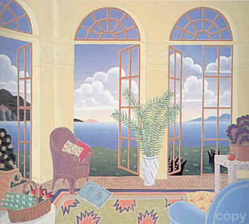 Cap Martin Limited Edition Print - Thomas Frederick McKnight Cap Martin Limited Edition Print - Thomas Frederick McKnight