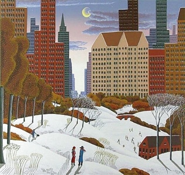 Central Park I - NYC, New York - NYC Limited Edition Print by Thomas Frederick McKnight