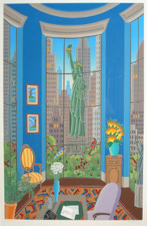 Seven Statues (Statue of Liberty) New York 1986 Huge Limited Edition Print - Thomas Frederick McKnight Seven Statues (Statue of Liberty) New York 1986 Huge Limited Edition Print - Thomas Frederick McKnight