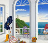 Nantucket Porch with Captain's Jacket 1991 - Massachusetts Limited Edition Print by Thomas Frederick McKnight - 0