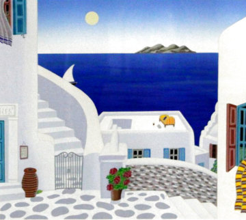 Aegean Sea 1993 Limited Edition Print - Thomas Frederick McKnight Aegean Sea 1993 Limited Edition Print - Thomas Frederick McKnight