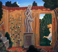 Oracle 1979 40x40 Original Painting by Thomas Frederick McKnight - 0 Oracle 1979 40x40 Original Painting by Thomas Frederick McKnight - 0