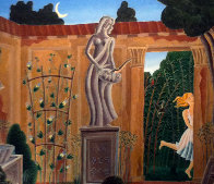 Oracle 1979 40x40 Original Painting by Thomas Frederick McKnight - 2 Oracle 1979 40x40 Original Painting by Thomas Frederick McKnight - 2