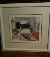 Daydreamers Suite of 4 Serigraphs Limited Edition Print by Thomas Frederick McKnight - 4 Daydreamers Suite of 4 Serigraphs Limited Edition Print by Thomas Frederick McKnight - 4