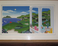 Seaside Golf 1993 Super Huge Limited Edition Print by Thomas Frederick McKnight - 1 Seaside Golf 1993 Super Huge Limited Edition Print by Thomas Frederick McKnight - 1
