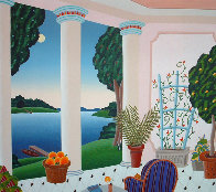 Four Corners Suite, Set of 4 Paintings 1989 40x42 Super Huge Original Painting by Thomas Frederick McKnight - 1 Four Corners Suite, Set of 4 Paintings 1989 40x42 Super Huge Original Painting by Thomas Frederick McKnight - 1