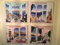 Four Corners Suite, Set of 4 Paintings 1989 40x42 Super Huge Original Painting by Thomas Frederick McKnight - 4 Four Corners Suite, Set of 4 Paintings 1989 40x42 Super Huge Original Painting by Thomas Frederick McKnight - 4