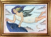 Angel of Nightfall 2013 Original Painting by Thomas Frederick McKnight - 1 Angel of Nightfall 2013 Original Painting by Thomas Frederick McKnight - 1