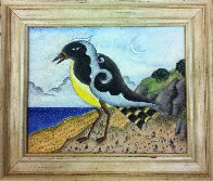 Yellow Bird 2010 8x10 Original Painting by Thomas Frederick McKnight - 1 Yellow Bird 2010 8x10 Original Painting by Thomas Frederick McKnight - 1