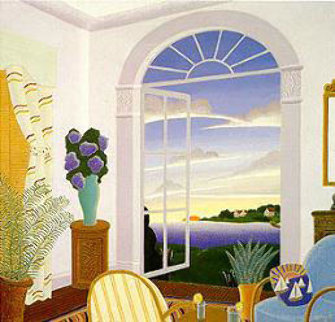Cocktails in Greenwich 1985 Super Huge Limited Edition Print - Thomas Frederick McKnight Cocktails in Greenwich 1985 Super Huge Limited Edition Print - Thomas Frederick McKnight