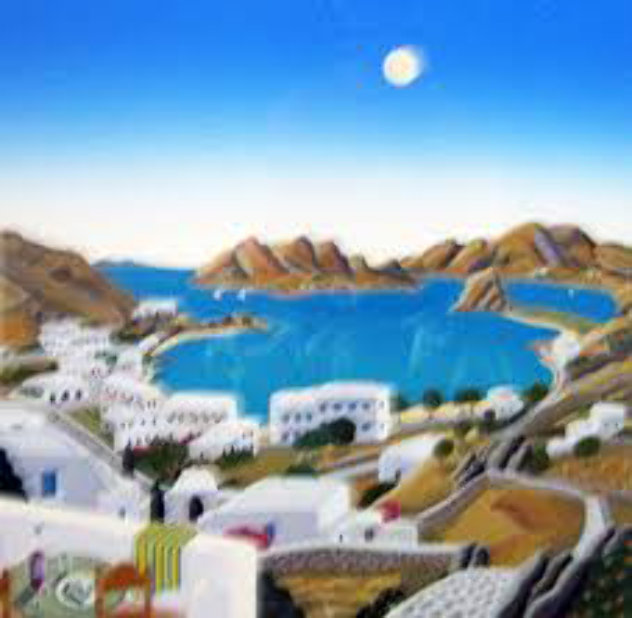 Groikos Bay - Greece Limited Edition Print by Thomas Frederick McKnight