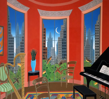 Music in Manhattan 1982 Super Huge Limited Edition Print - Thomas Frederick McKnight Music in Manhattan 1982 Super Huge Limited Edition Print - Thomas Frederick McKnight