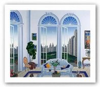 Columbus Circle New York 1998 Limited Edition Print by Thomas Frederick McKnight - 1 Columbus Circle New York 1998 Limited Edition Print by Thomas Frederick McKnight - 1