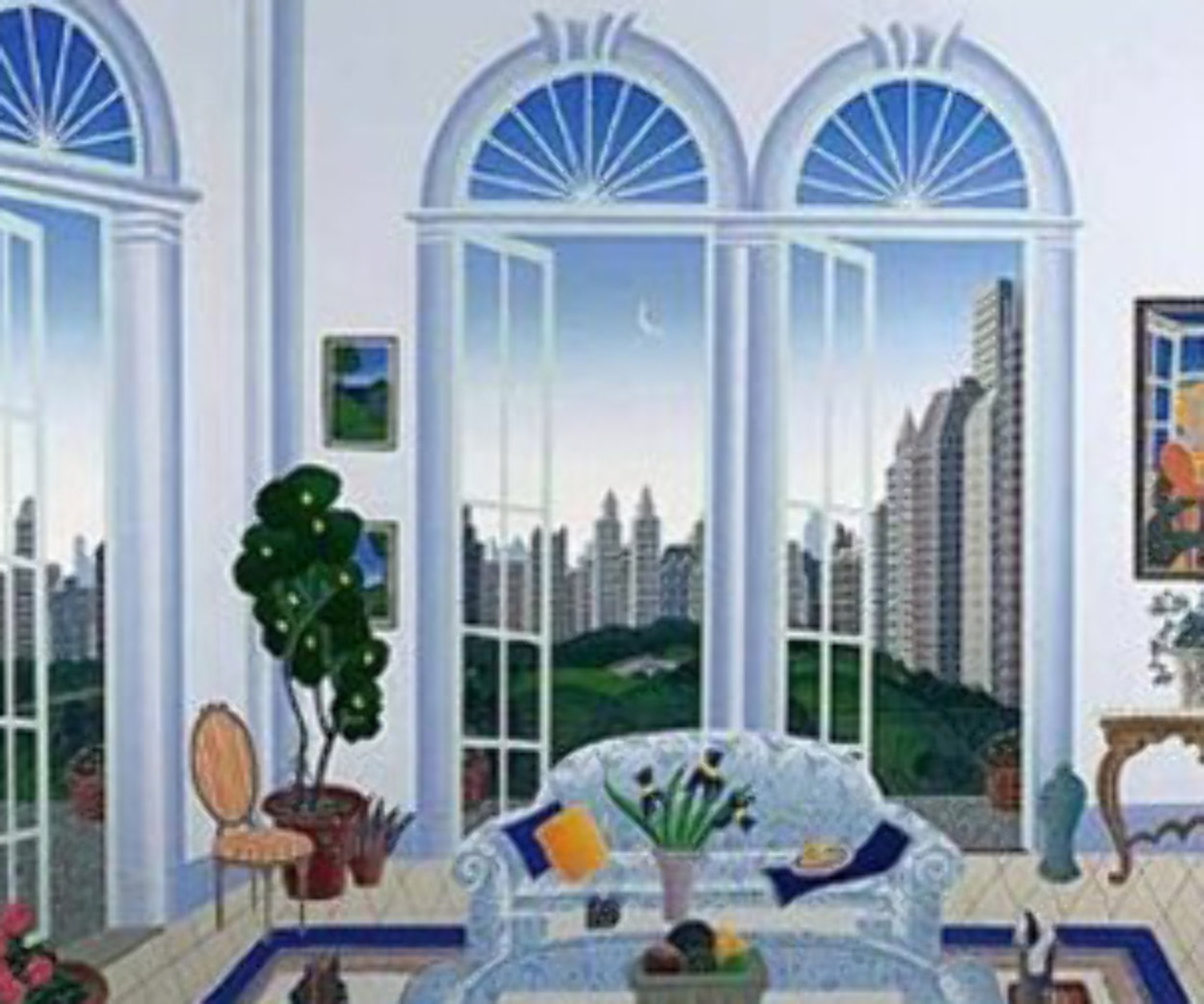 Columbus Circle New York 1998 Limited Edition Print by Thomas Frederick McKnight Columbus Circle New York 1998 Limited Edition Print by Thomas Frederick McKnight