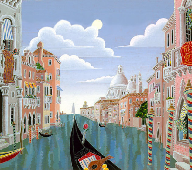 Venetian Evening - Italy Limited Edition Print by Thomas Frederick McKnight