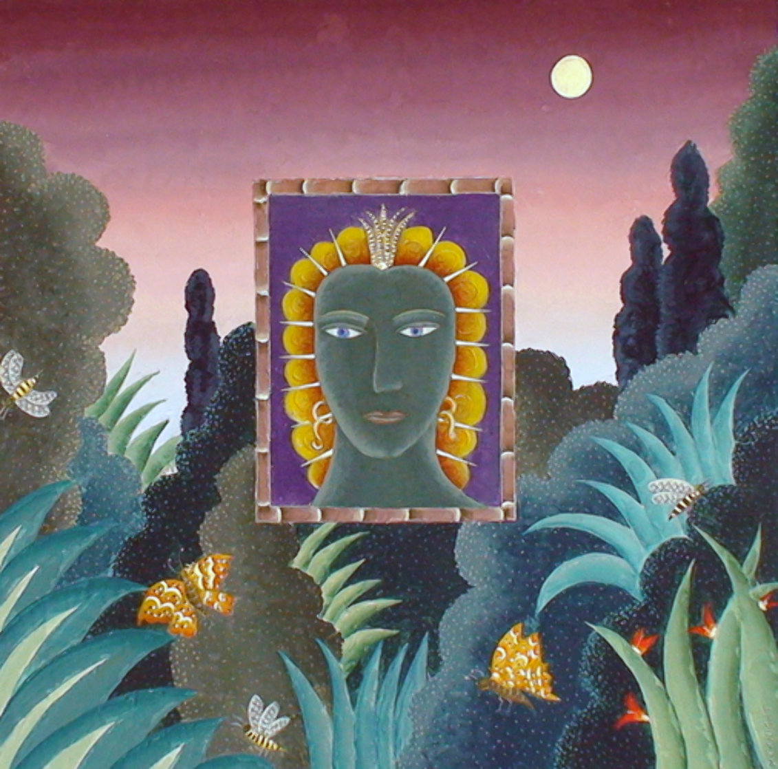 Ecuador 2008 48x48 Super Huge Original Painting by Thomas Frederick McKnight Ecuador 2008 48x48 Super Huge Original Painting by Thomas Frederick McKnight