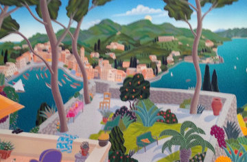 Portofino, Italy 2006 Limited Edition Print - Thomas Frederick McKnight Portofino, Italy 2006 Limited Edition Print - Thomas Frederick McKnight