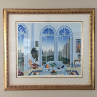 Columbus Circle, New York Limited Edition Print by Thomas Frederick McKnight - 1 Columbus Circle, New York Limited Edition Print by Thomas Frederick McKnight - 1