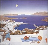 Mykonos Rooftops 1982 Huge - Greece Limited Edition Print by Thomas Frederick McKnight - 1 Mykonos Rooftops 1982 Huge - Greece Limited Edition Print by Thomas Frederick McKnight - 1