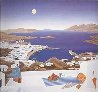 Mykonos Rooftops 1982 Huge  - Greece Limited Edition Print by Thomas Frederick McKnight - 1