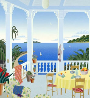Tropical Evening - Huge Limited Edition Print - Thomas Frederick McKnight Tropical Evening - Huge Limited Edition Print - Thomas Frederick McKnight