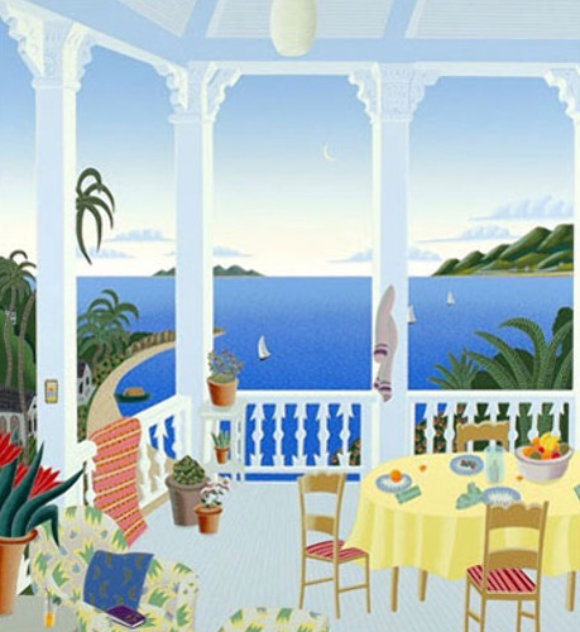 Tropical Evening  - Huge Limited Edition Print by Thomas Frederick McKnight