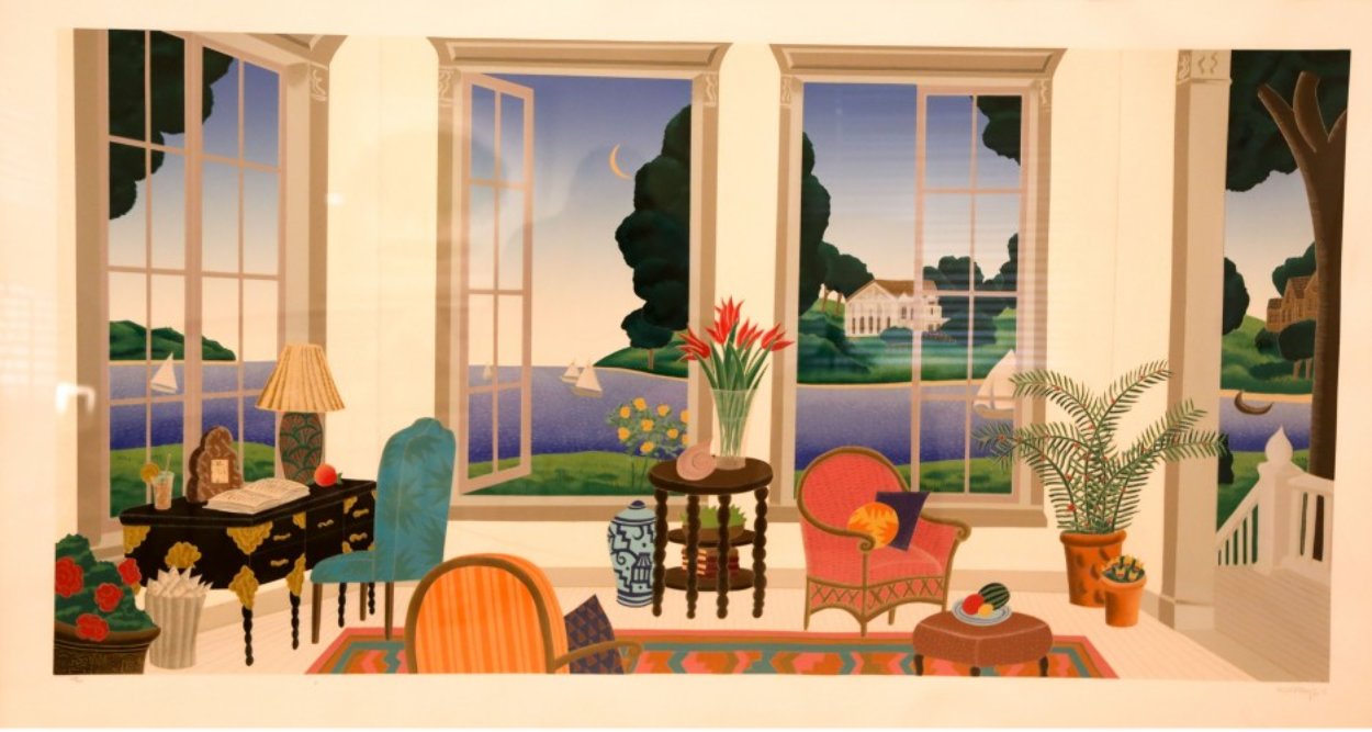 Hyannisport 1988 Limited Edition Print by Thomas Frederick McKnight Hyannisport 1988 Limited Edition Print by Thomas Frederick McKnight