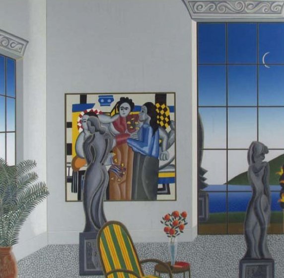 Ledger Room 1984 Limited Edition Print by Thomas Frederick McKnight Ledger Room 1984 Limited Edition Print by Thomas Frederick McKnight
