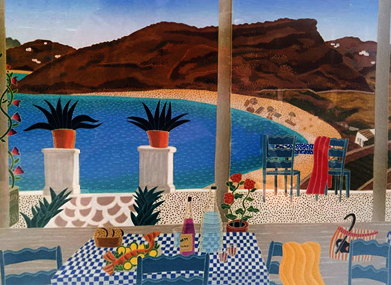 Pan's Cove Limited Edition Print by Thomas Frederick McKnight Pan's Cove Limited Edition Print by Thomas Frederick McKnight