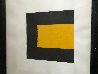 Untitled (Study for Yellow Light Arch) 2000 Original Painting by Mary Corse - 1