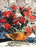 Red Roses 10x8 Original Painting by Joshua Meador - 0