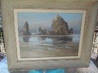 Cannon Beach, Oregon #766 29x36 Original Painting by Joshua Meador - 4