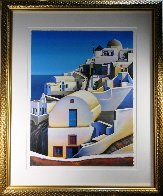Oia on Santorini 2001 Limited Edition Print by Igor Medvedev - 1 Oia on Santorini 2001 Limited Edition Print by Igor Medvedev - 1