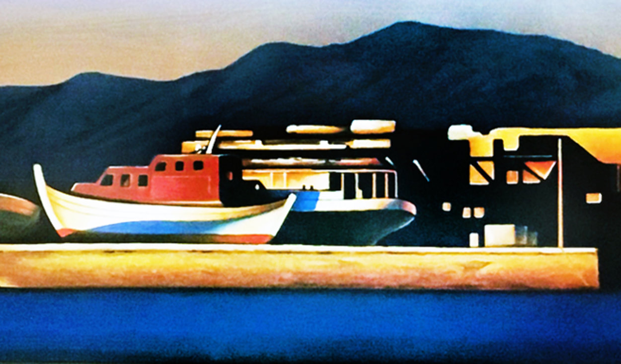 Golden Sunset 2002 Super Huge Limited Edition Print by Igor Medvedev Golden Sunset 2002 Super Huge Limited Edition Print by Igor Medvedev